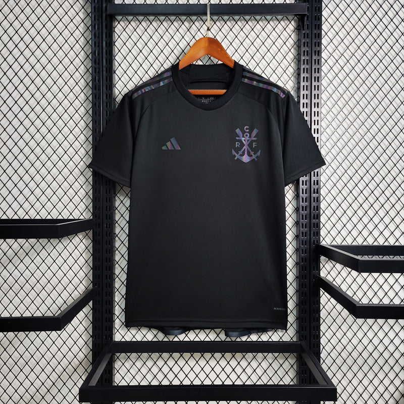 Camisa Flamengo Third 23/24 Torcedor Preta