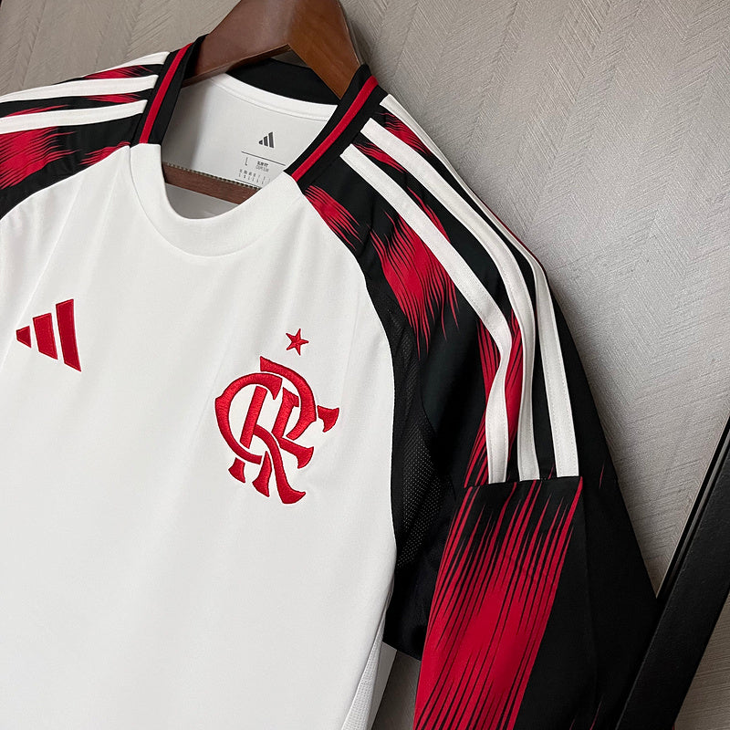 Camisa Flamengo Away 25/26 Torcedor Branca