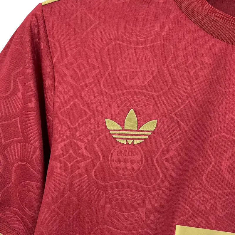 Camisa Bayern de Munique 125 Anos 25/26 - Torcedor Vermelha