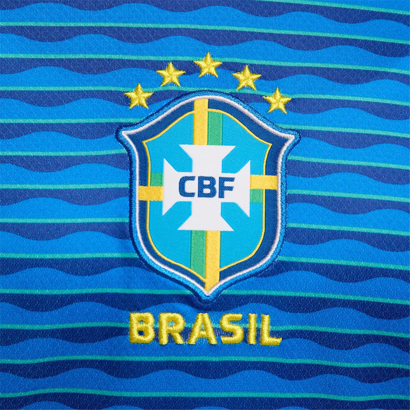 Camisa Brasil Away 24/25 - Feminina Azul