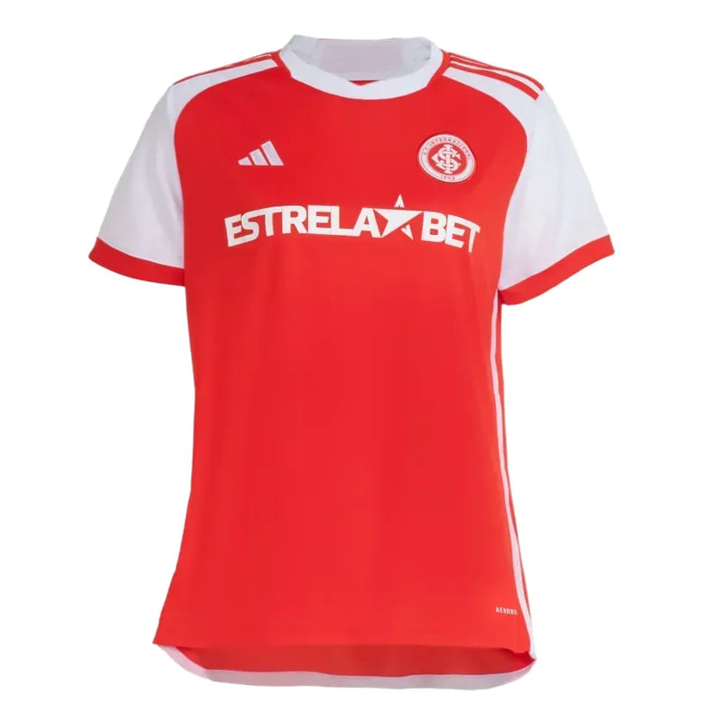 Camisa Internacional Home 24/25 - Feminina Vermelha
