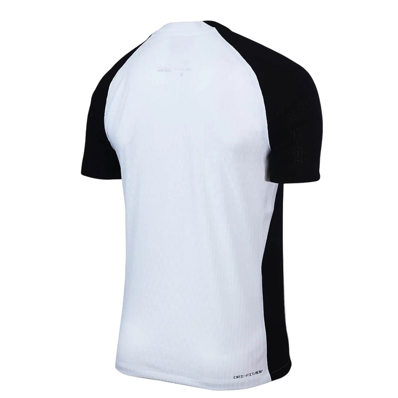 Camisa Corinthians Home 25/26 - Jogador Branca e Preta