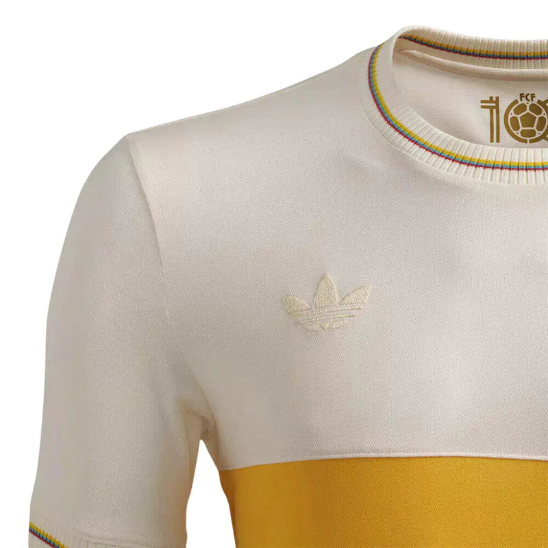 Camisa Colômbia Edição 100 Anos - Torcedor Bege