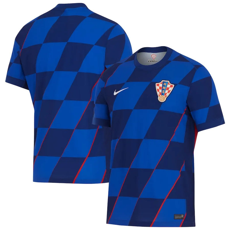 Camisa Croácia Away 24/25 - Torcedor Azul
