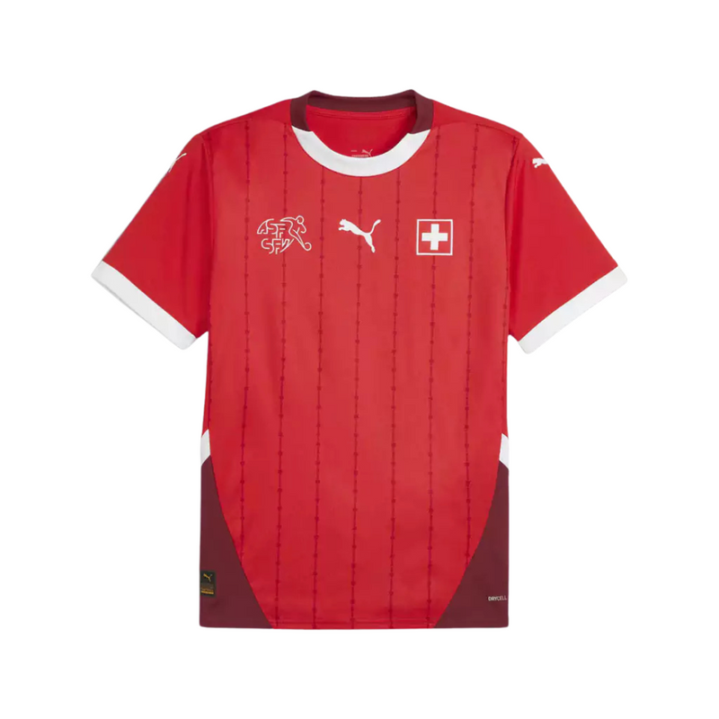 Camisa Suíça Home 24/25 Torcedor Vermelha