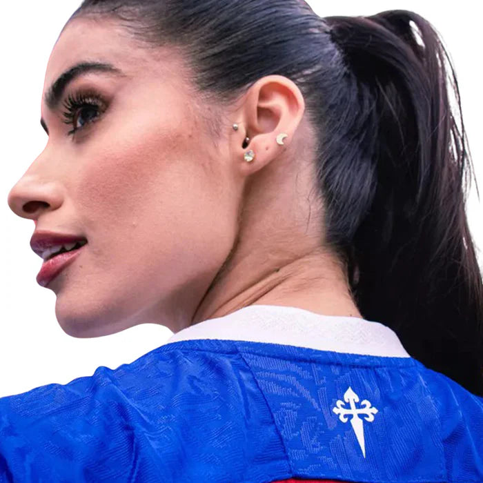 Camisa Fortale Home 24/25 - Feminna Vermelha e Azul