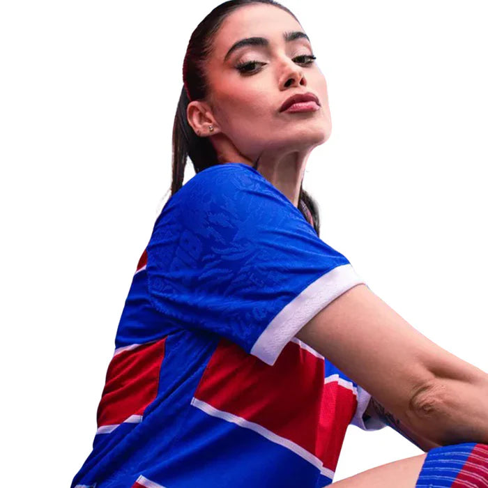 Camisa Fortale Home 24/25 - Feminna Vermelha e Azul
