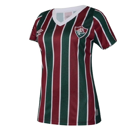 Camisa Fluminense Home 24/25 - Feminina Vinho e Verde