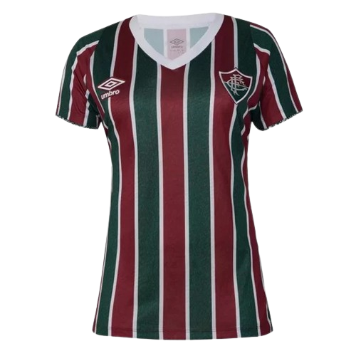 Camisa Fluminense Home 24/25 - Feminina Vinho e Verde