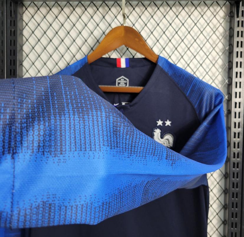 Camisa França Home 2018 Torccedor Manga Longa