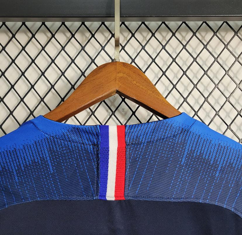 Camisa França Home 2018 Torccedor Manga Longa