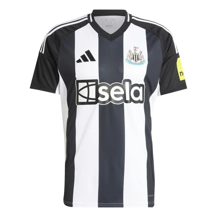 Camisa Newcastle United Home 24/25 - Torcedor Preta e Branca