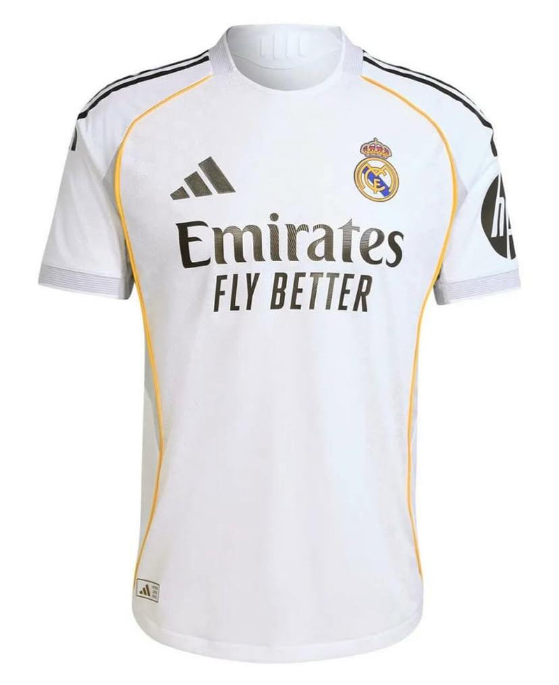Camisa Real Madrid Home 25/26 Jogador Cinza