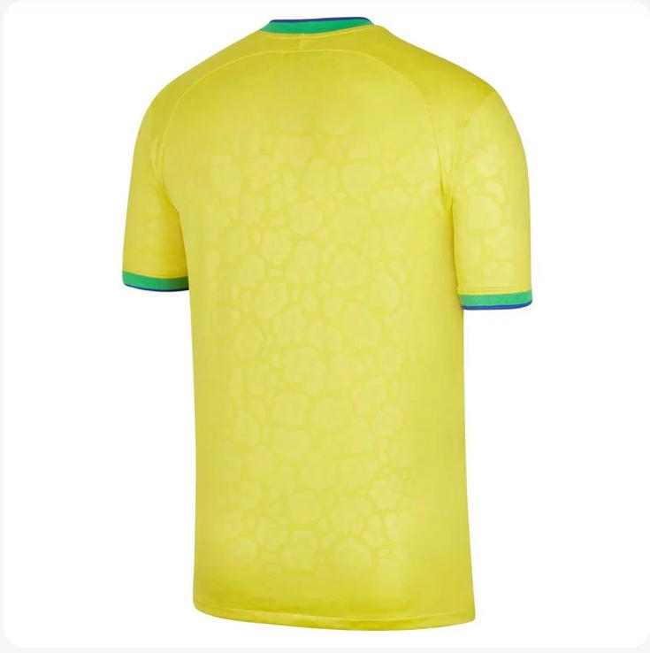 Camisa Brasil Home 2022 - Torcedor Amarela