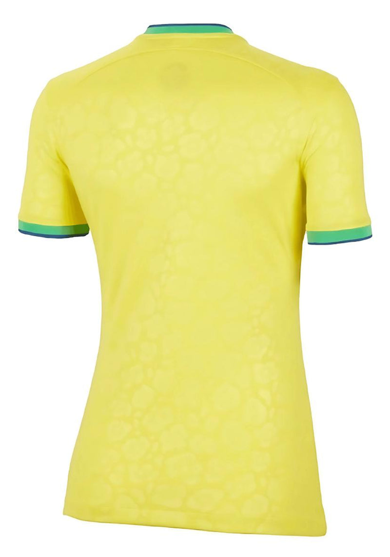 Camisa Brasil Home 2022 Feminina - Amarela