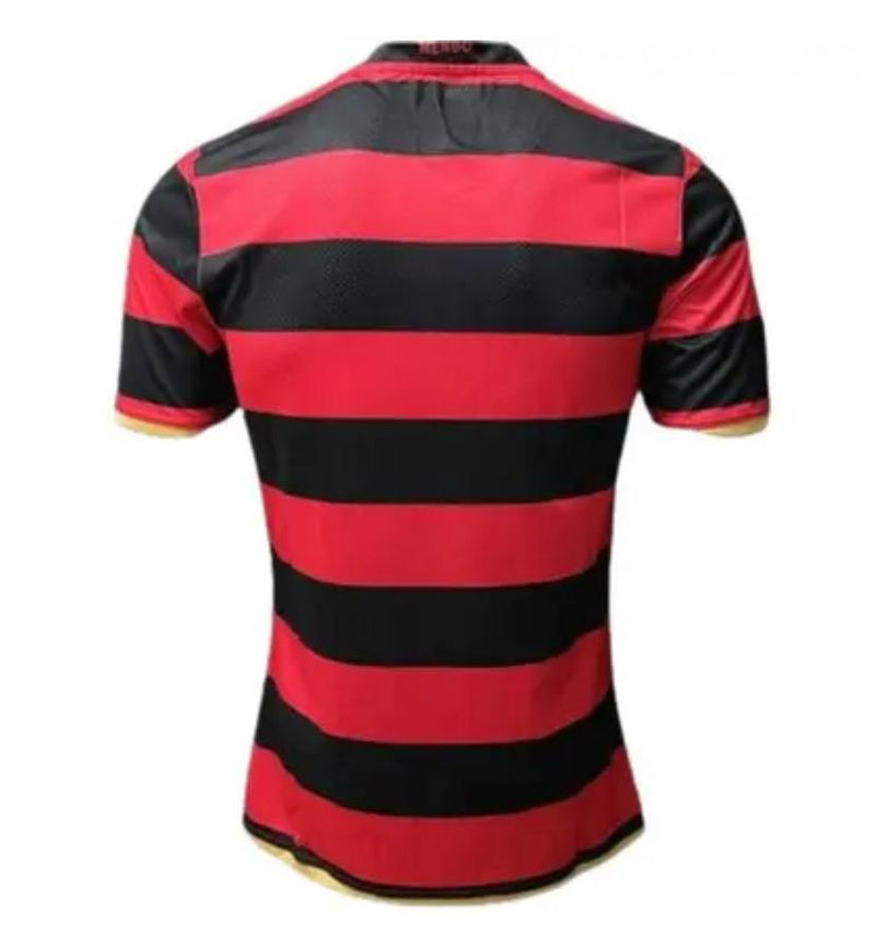Camisa Flamengo Home 08/09 Retrô Preta e Vermelha