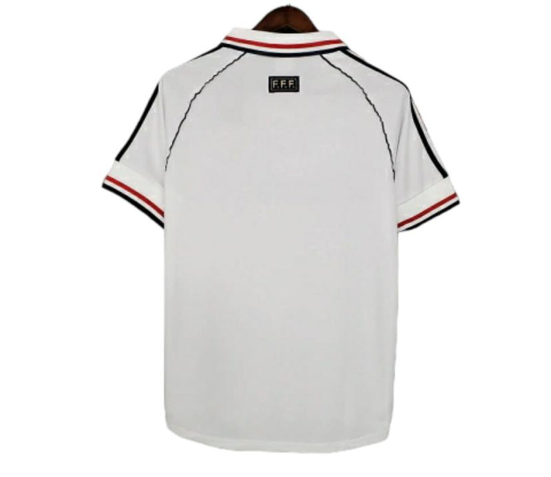 Camisa França Away 1998 Retrô - Branca