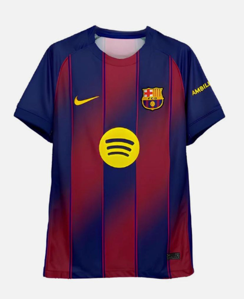 Camisa Barcelona Home 25/26 Torcedor Azul e Vermelha