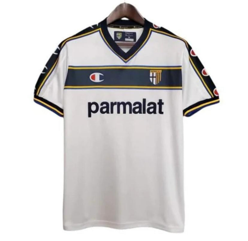 Camisa Parma Home 02/03 Retrô - Torcedor Branca