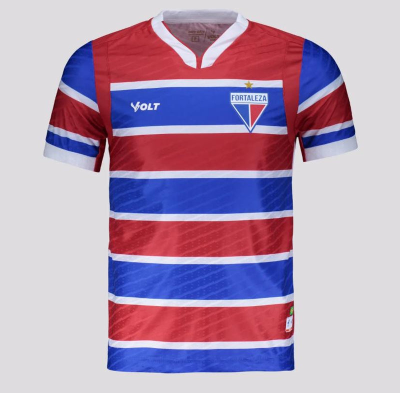 Camisa Fortaleza Home 25/26 Torcedor Vermelha e Azul