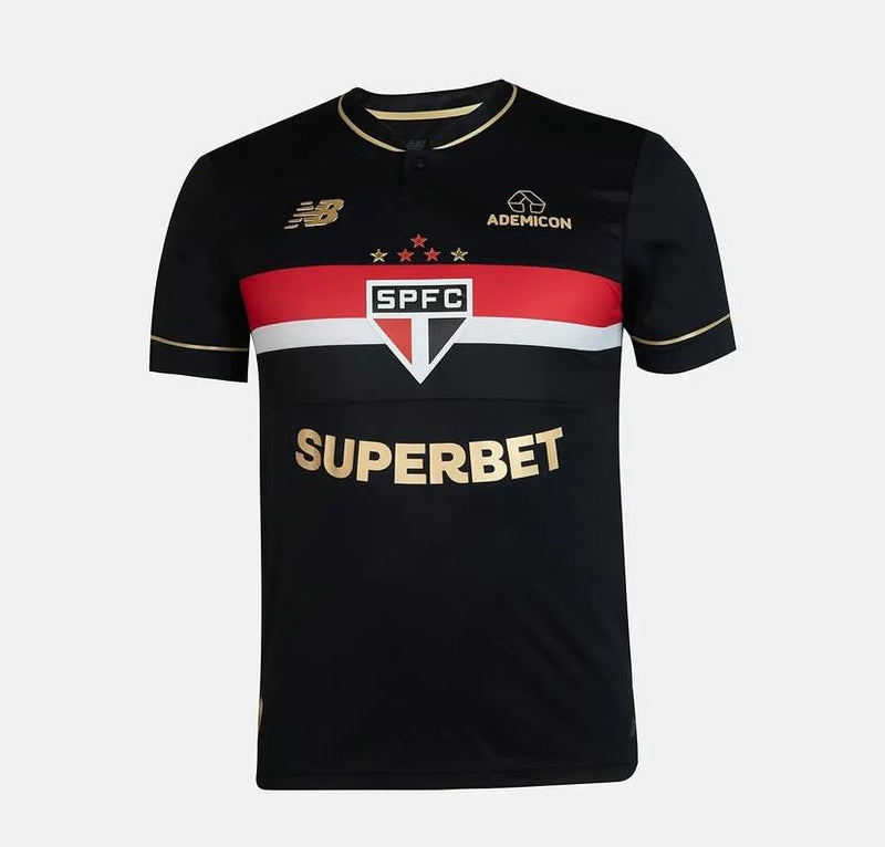 Camisa São Paulo Third 25/26 Jogador Preta