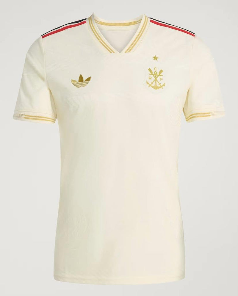Camisa Flamengo Third 25/26 Jogador Creme