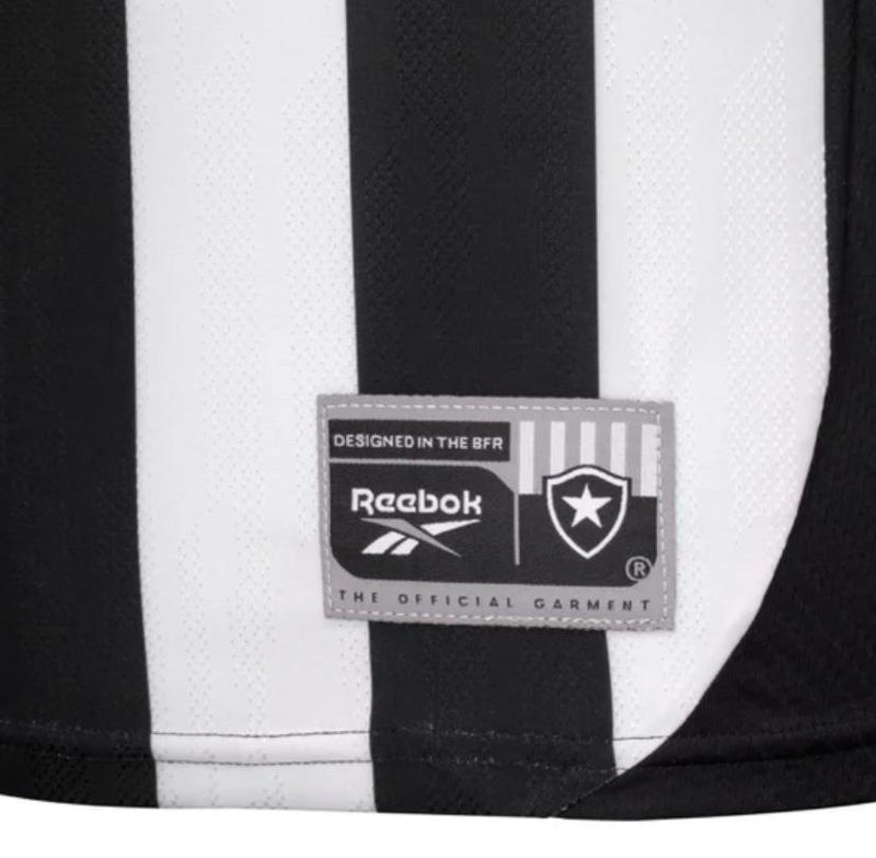 Camisa Botafogo Home 25/26 Torcedor - Preta e Branca