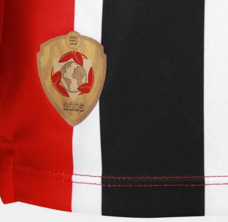 Camisa São Paulo Away 25/26 Torcedor Vermelha e Branca