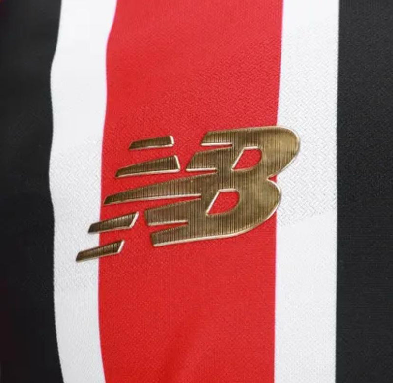 Camisa São Paulo Away 25/26 Jogador Vermelha e Branca