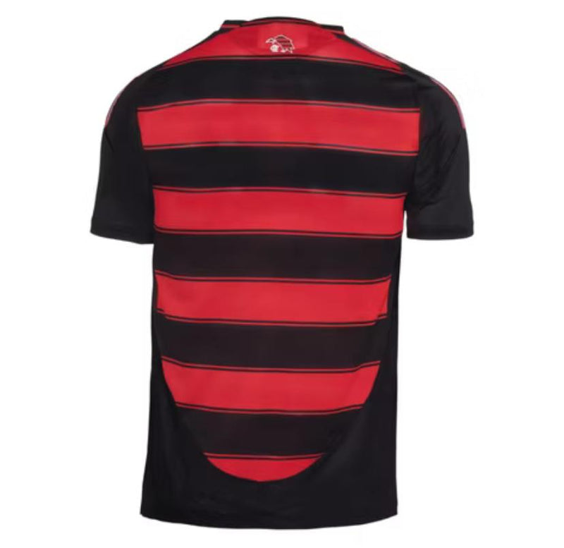 Camisa Flamengo Home 25/26 Jogador Preta e Vermelha