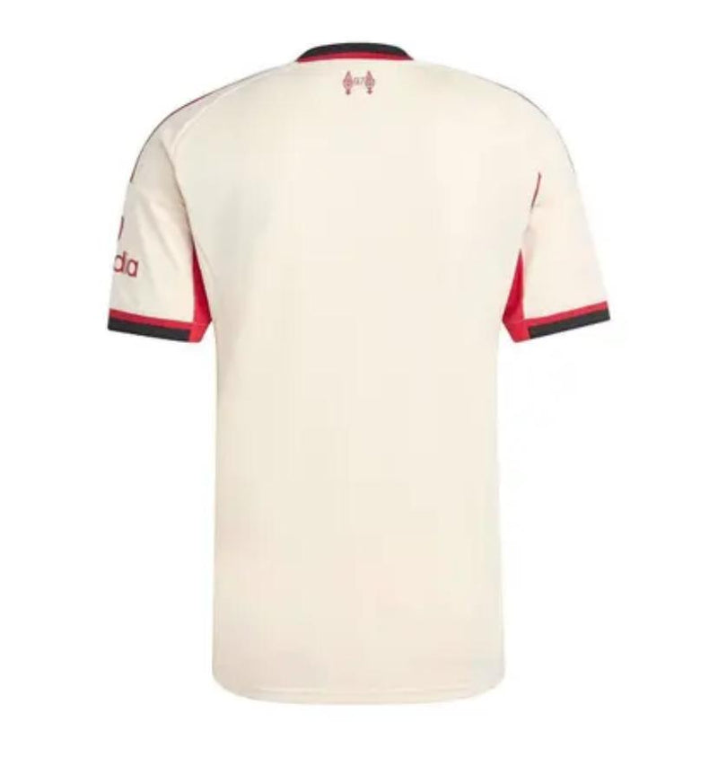 Camisa Liverpool Away 25/26 Torcedor Creme