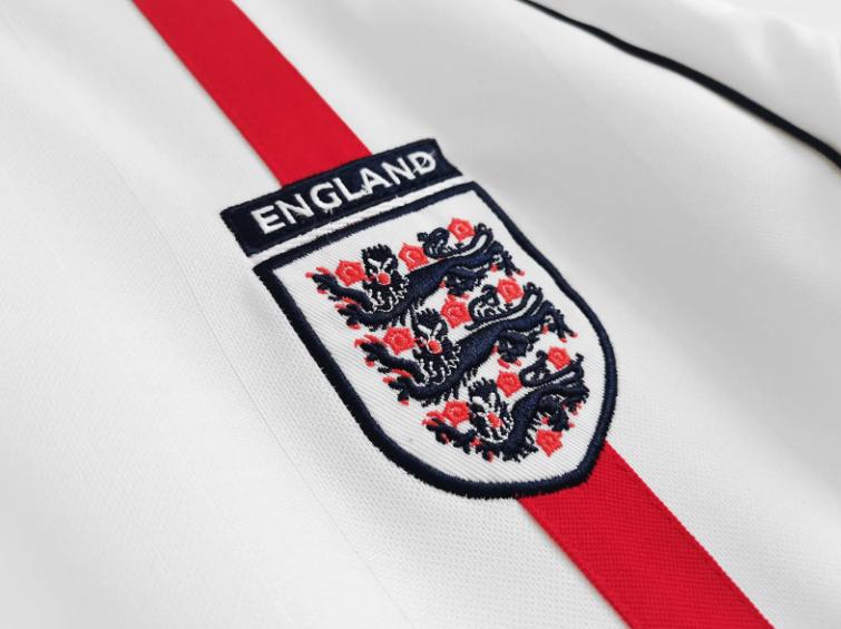 Camisa Inglaterra Retrô 2002 Torcedor Branca