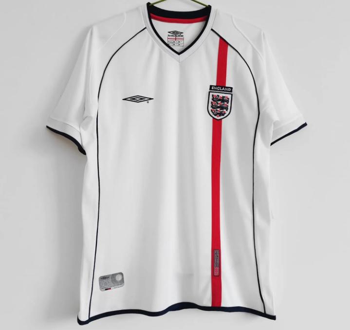 Camisa Inglaterra Retrô 2002 Torcedor Branca