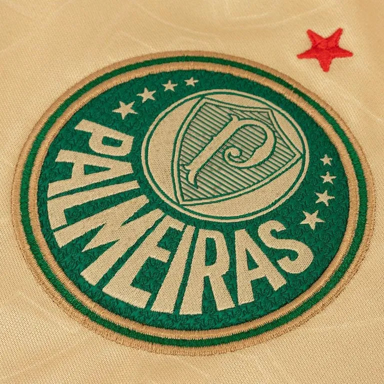 Camisa Palmeiras Third 24/25 - Feminina Dourada