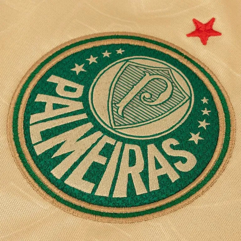 Camisa Palmeiras Third 24/25 - Torcedor Dourada
