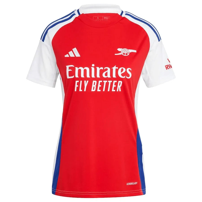 Camisa Arsenal Home 24/25 - Feminina Vermelha