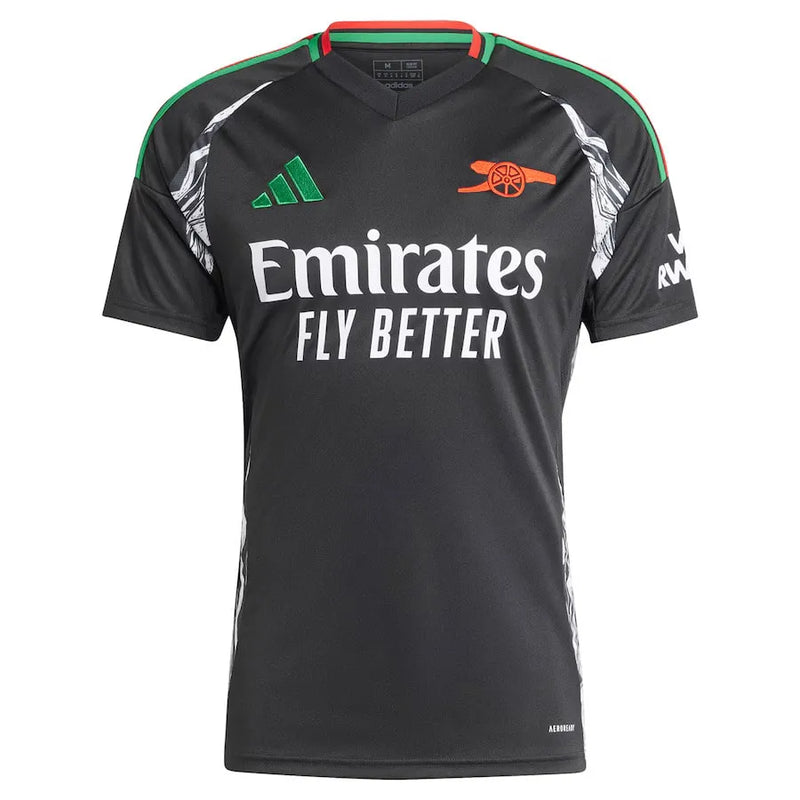 Camisa Arsenal Away 24/25 - Torcedor Preta