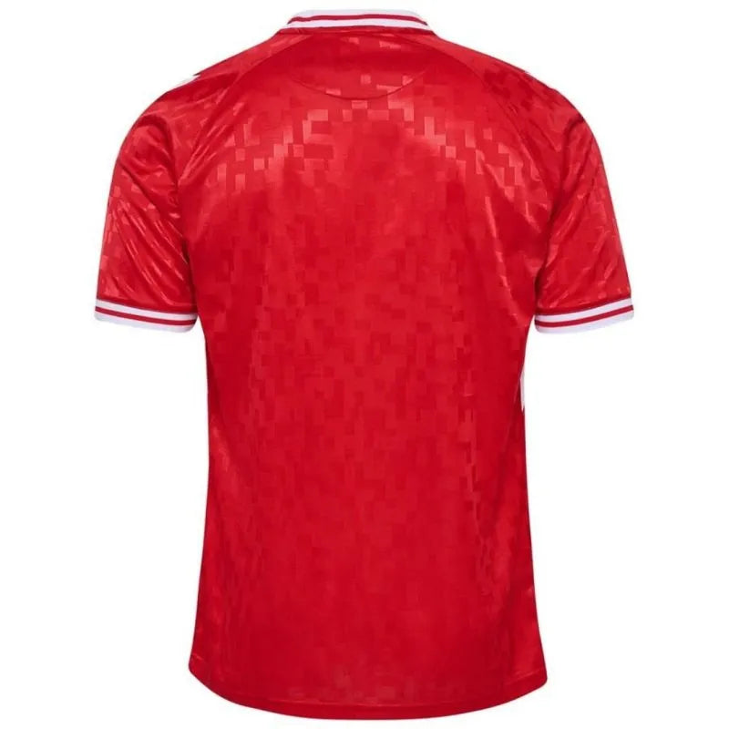 Camisa Dinamarca Home 24/25 - Torcedor Vermelha