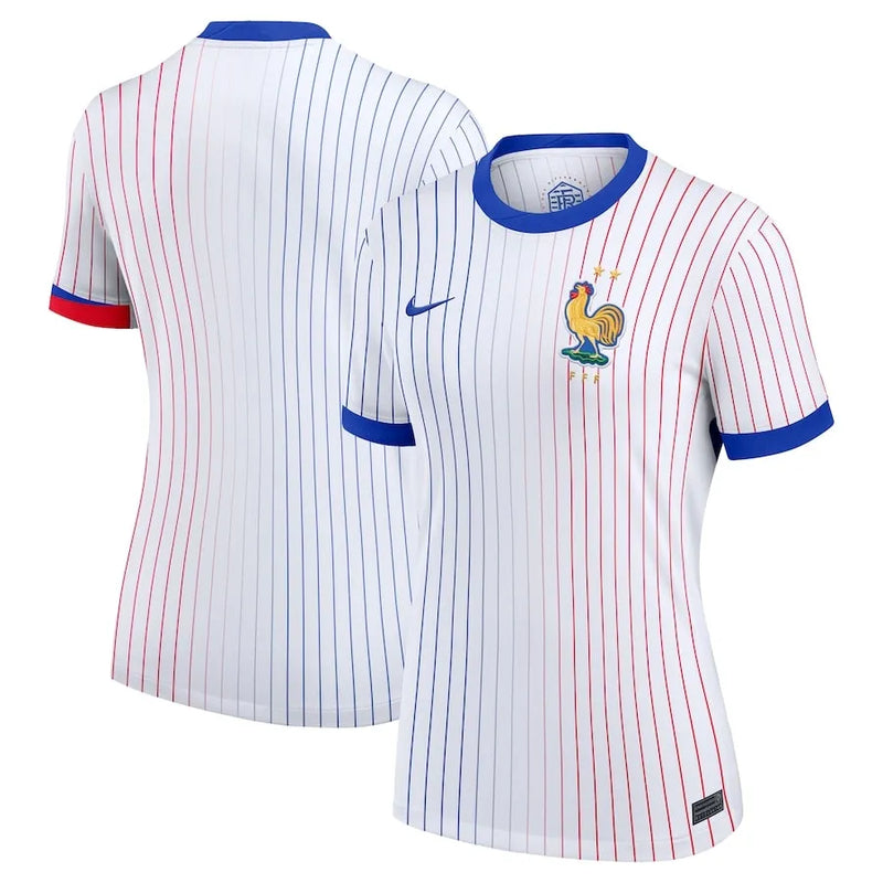 Camisa França Away 24/25 - Feminina Branca