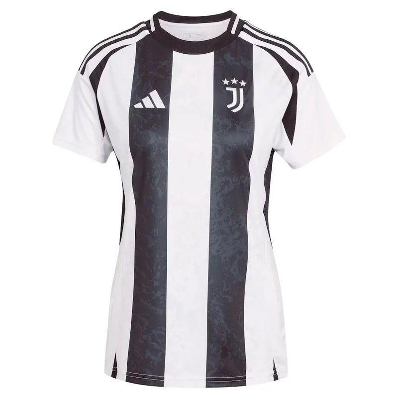 Camisa Juventus Home 24/25 - Feminina Branca e Preta