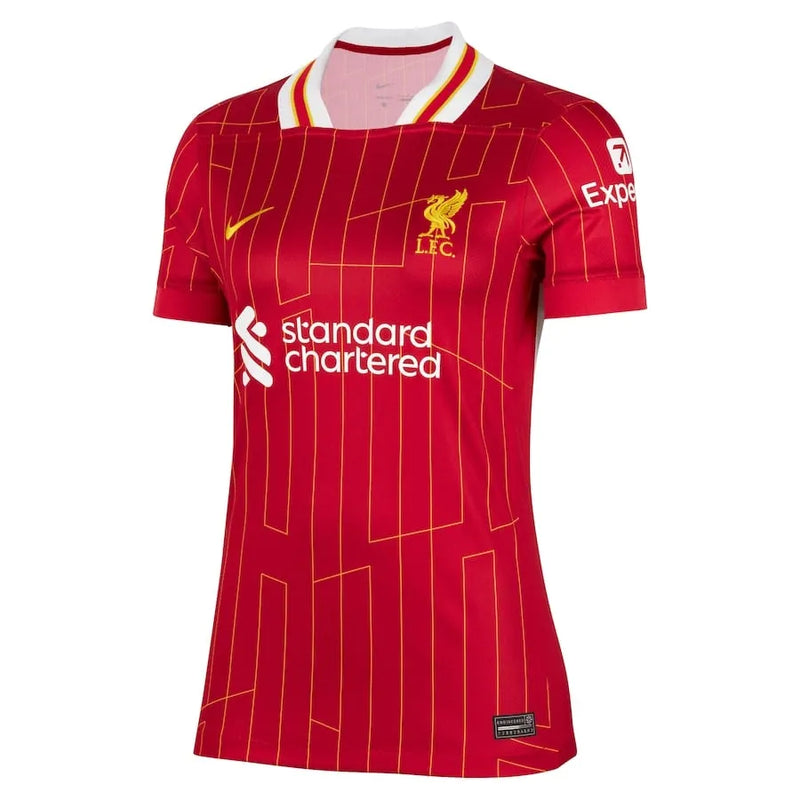 Camisa Liverpool Home 24/25 - Feminina Vermelha