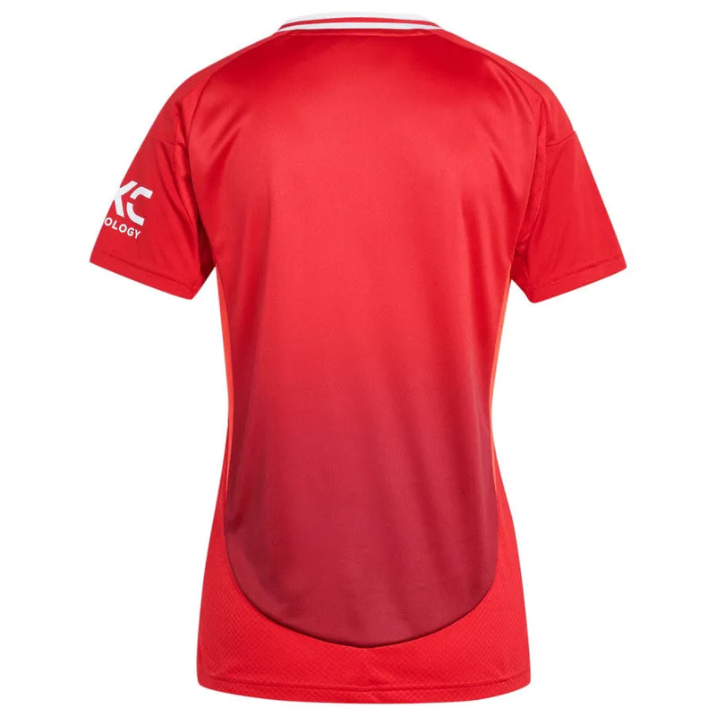 Camisa Manchester United Home 24/25 - Feminina Vermelha