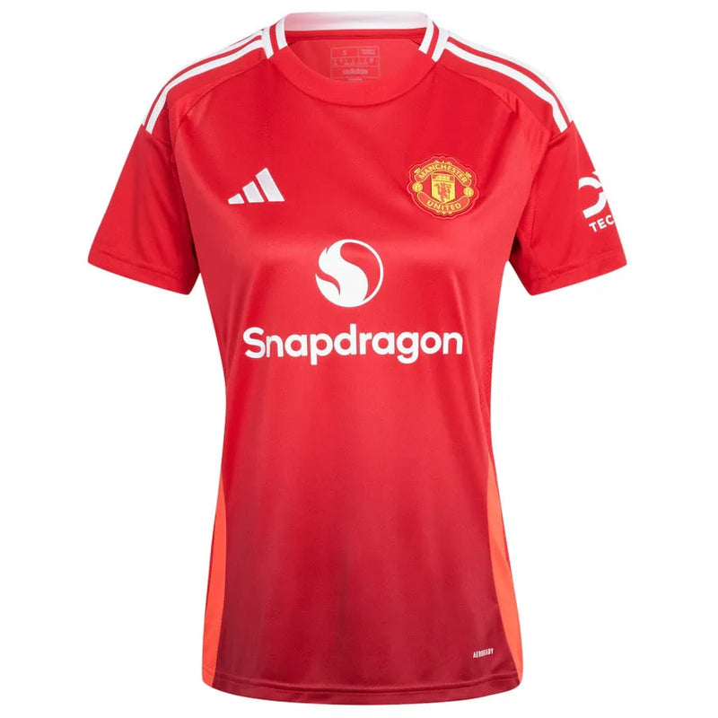 Camisa Manchester United Home 24/25 - Feminina Vermelha