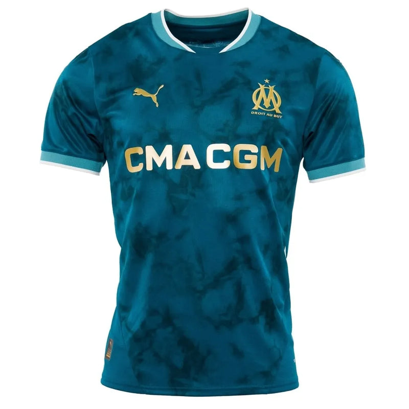 Camisa Olympique de Marseille Away 24/25 - Torcedor Azul