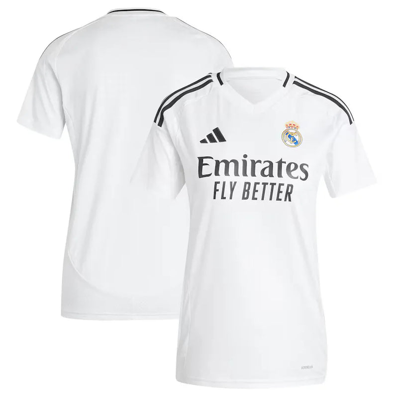 Camisa Real Madrid Home 24/25 - Feminina Branca