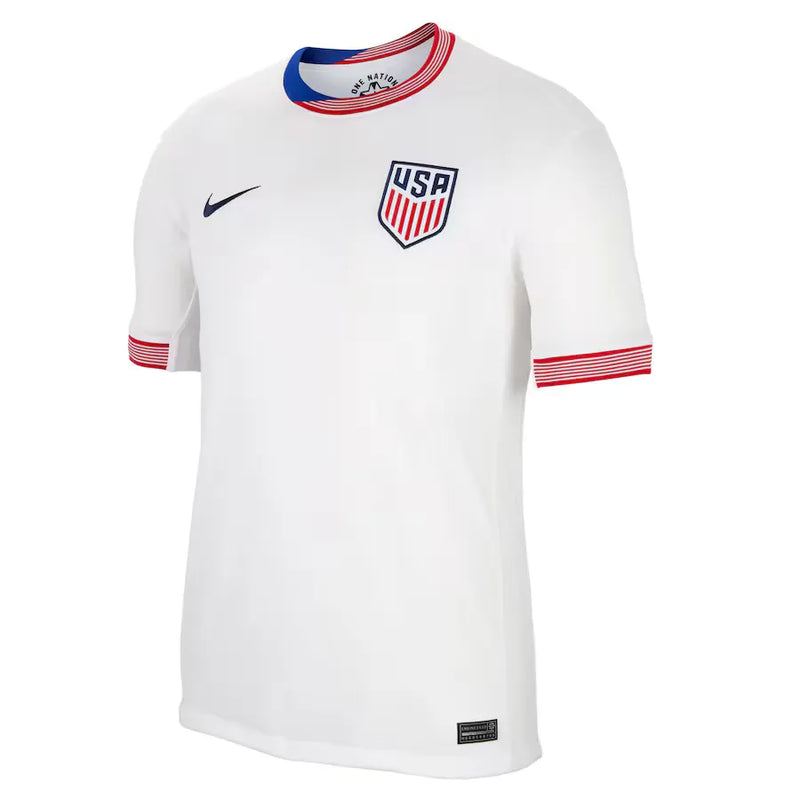 Camisa Estados Unidos Home 24/25 - Torcedor Branca