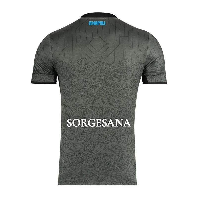 Camisa Napoli Third 24/25 Torcedor Preta