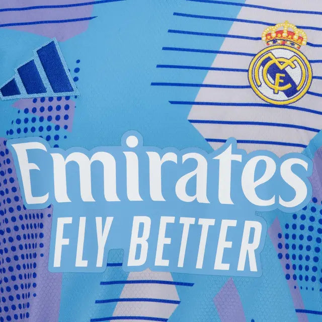 Camisa Real Madrid Goleiro 24/25 - Torcedor Azul