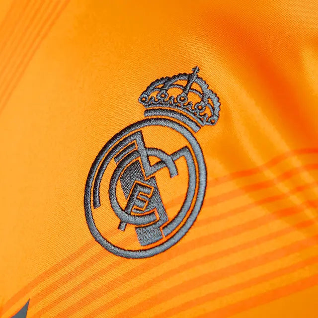 Camisa Real Madrid Away 24/25 Manga Longa - Torcedor Laranja