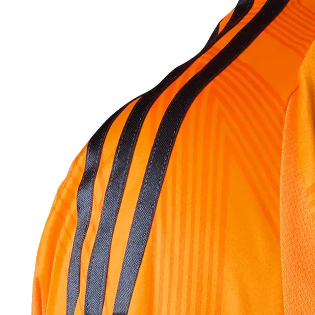 Camisa Real Madrid Away 24/25 Manga Longa - Torcedor Laranja